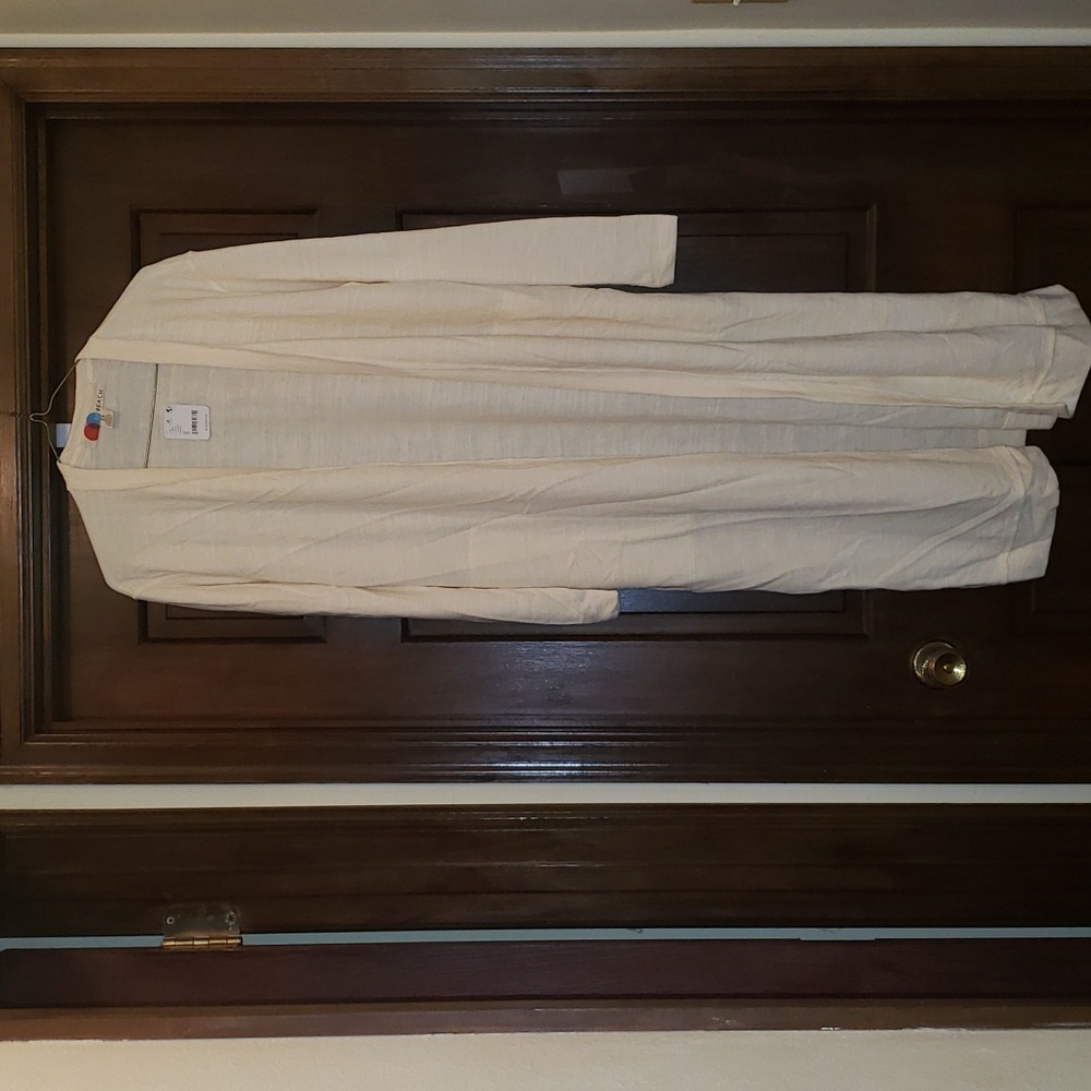 Free People Beach Bi Coastal Cream Cardigan Small nwt - Picture 2 of 8